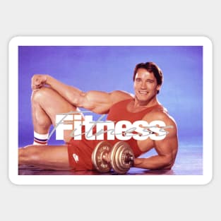 Fitness /// Schwarzenegger Sticker